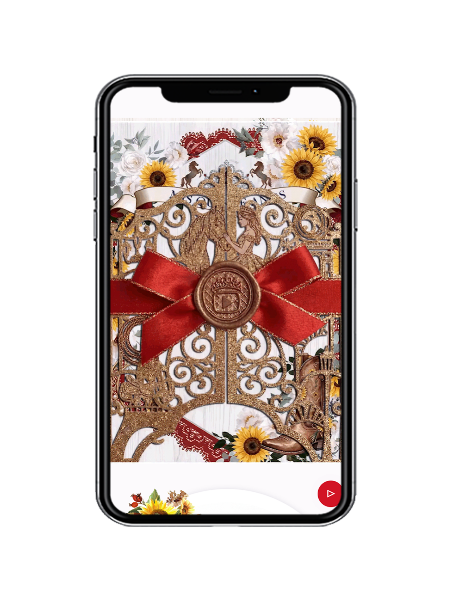 tema charro rojo